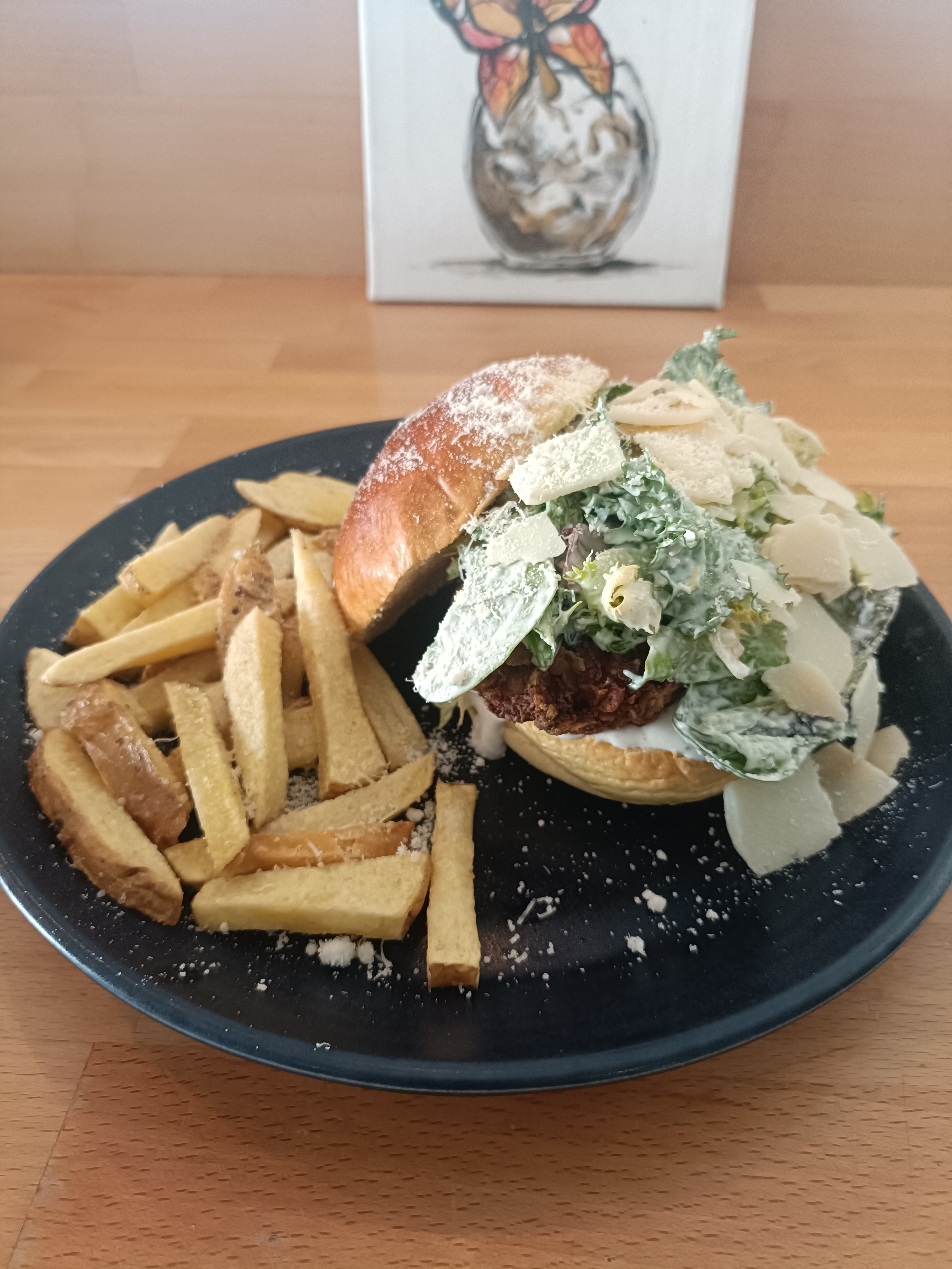 Chicken Cesar Burger